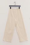 BASERANGE Silk trousers TRSI-WS-000 UNDYED